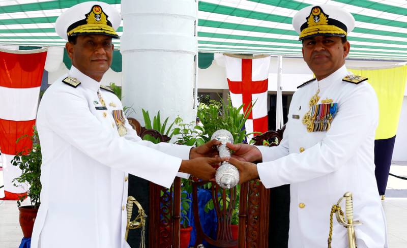 Rear Admiral Asif Khaliq takes over as Commander Karachi