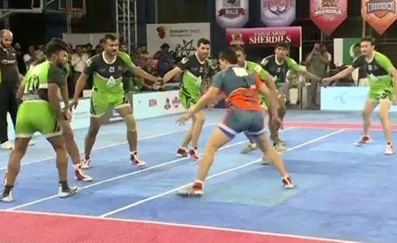 Pakistan super Kabadi league final: Gujrat warriors beat Faisalabad Sherdils