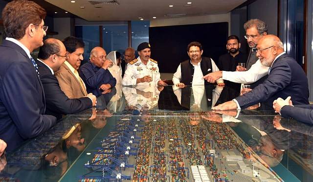 PM inaugurates Pakistan’s first deep-water container terminal