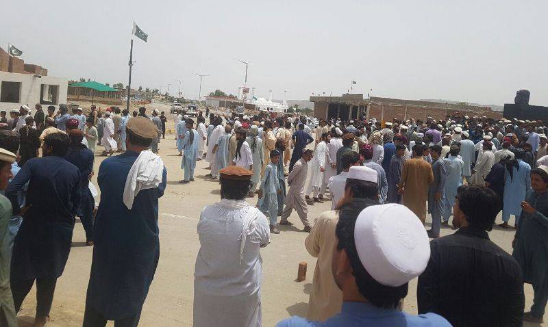 Hundreds gather in Mir Ali to protest target killings