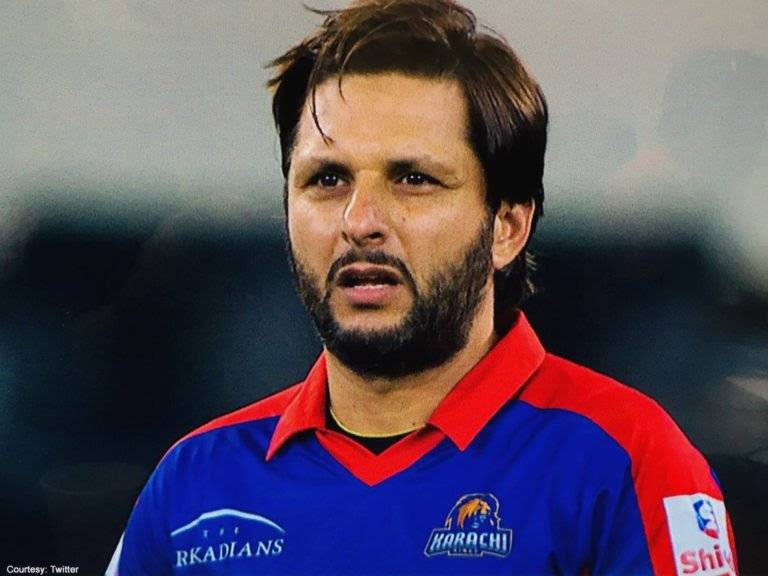 Shahid Afridi responds to the news of being out from World XI match