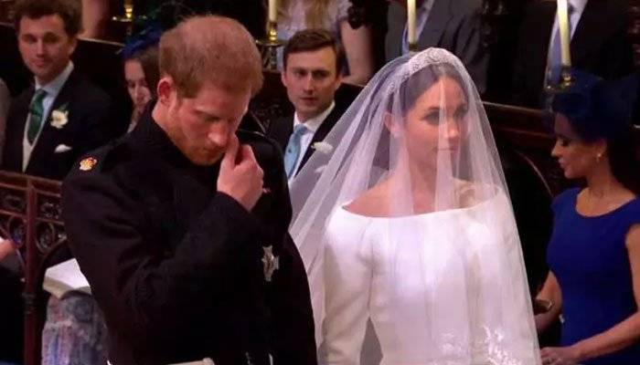 Why Prince Harry broke down into tears on his wedding day?