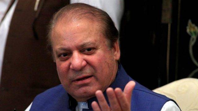 Nawaz Sharif praises Justice Nasir-ul-Mulk