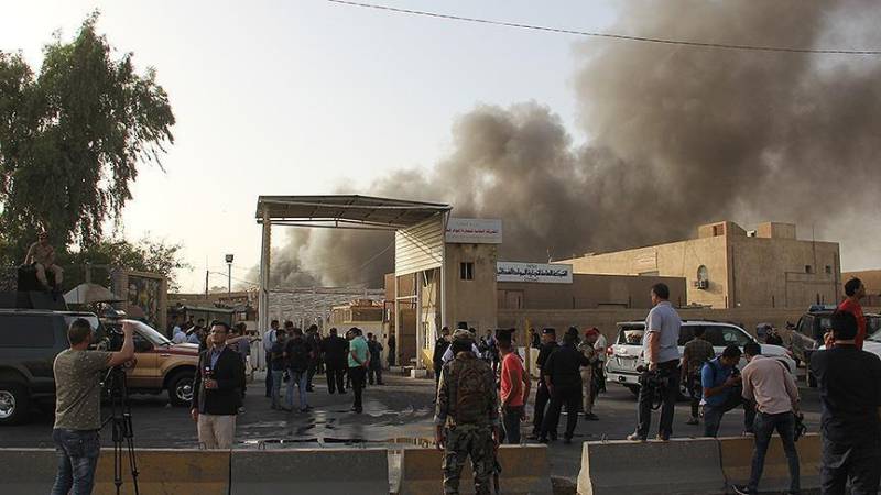 Fire breaks out in Baghdad's largest ballot box storage site