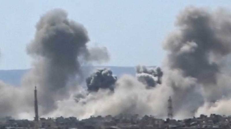 US-led coalition launches airstrikes in Syria's Hiry town