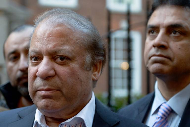 Nawaz Sharif hints at longer stay in London