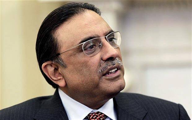 Asif Zardari speaks in favour of PML N workers