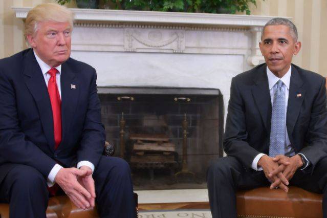 Donald Trump hits out at Barack Obama