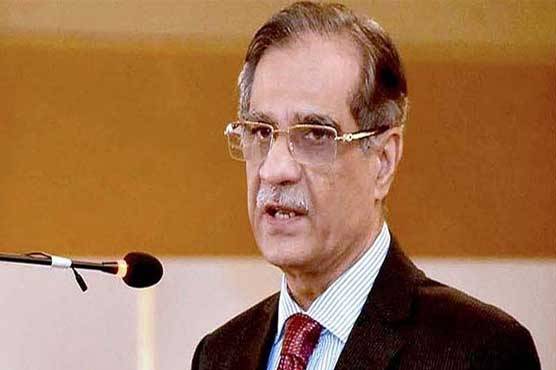 CJP Justice Saqib Nisar responds over polling process in Pakistan