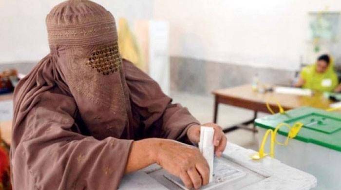 Women cast their votes for the first time in Upper Dir