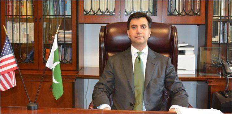 Pakistan’s Ambassador in US holds key meeting with US Secretary of defence in Pentagon