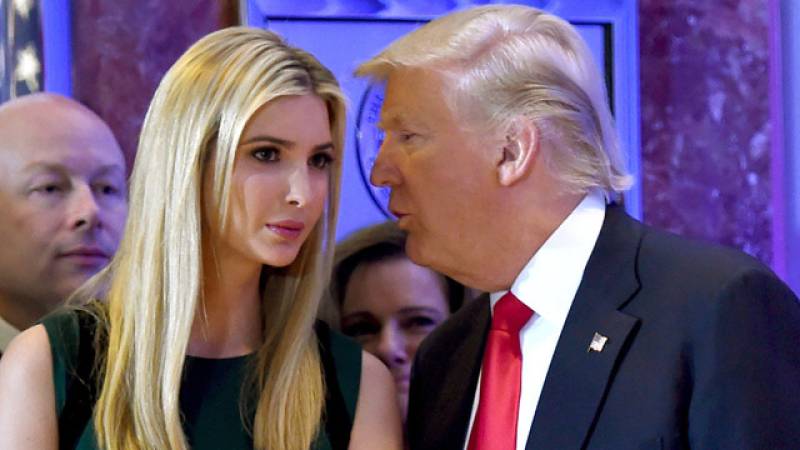 Ivanka Trump - Donald Trump at odds with each other