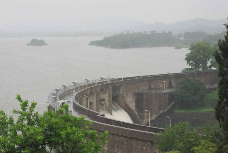 Rawal Dam spillways opened as water level rises