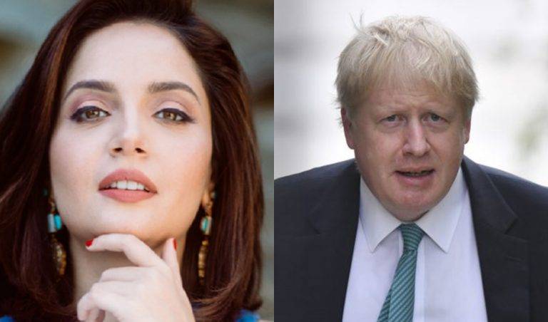 British Pakistani actress Armeena Khan hits out at former British Foreign Secretary