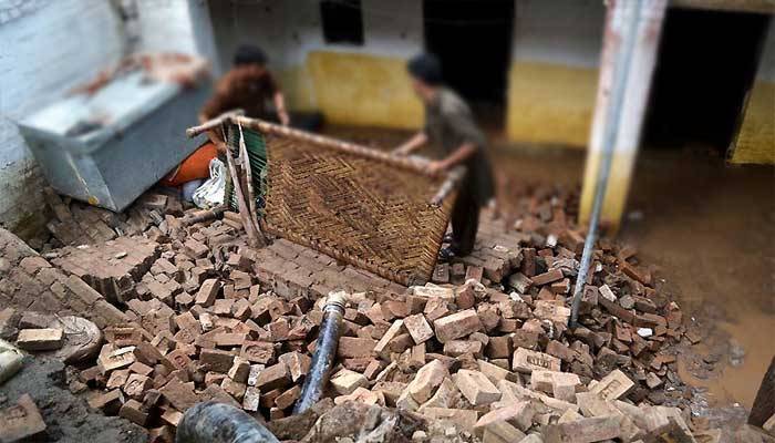 Heavy rain: 12 houses partially damaged in KP