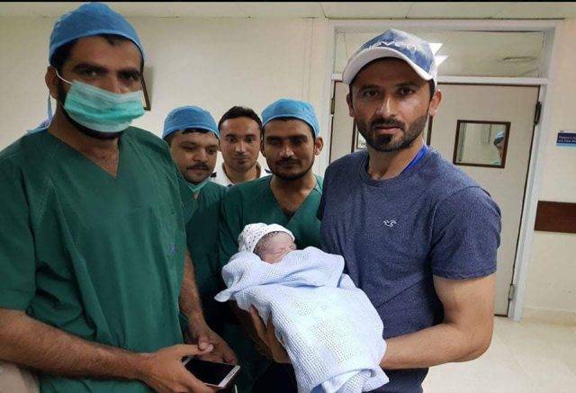 Cricketer Junaid Khan has been blessed with a baby boy