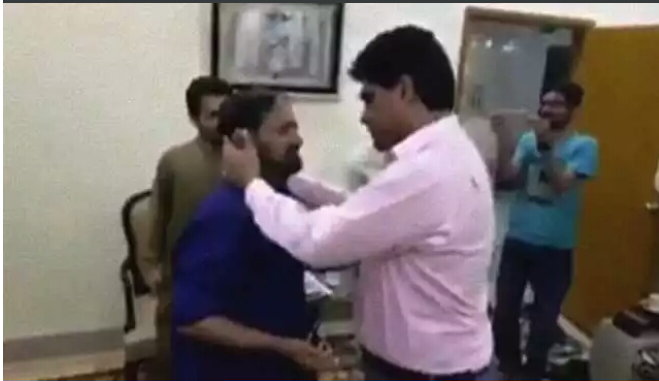 PTI MPA Imran Ali Shah seeks apology from the citizen who was thrashed in Karachi