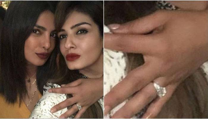 The big reveal! Priyanka Chopra finally flashes her stunning engagement ring