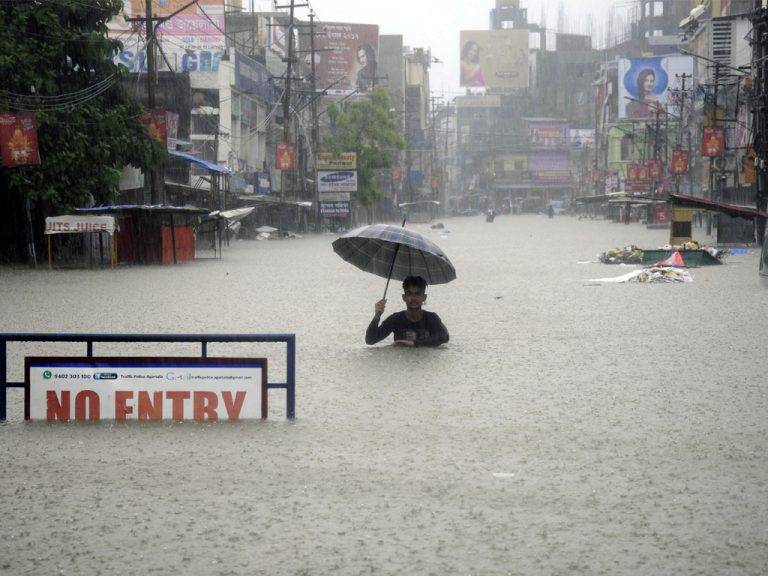 Worst flood of the century in the Indian state plays havoc