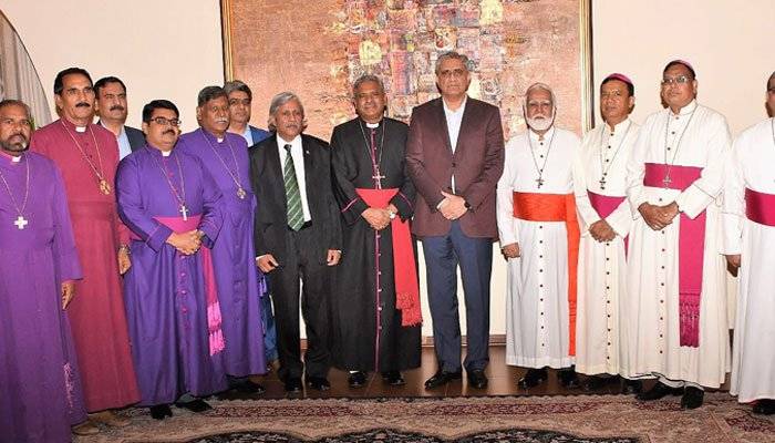 COAS General Bajwa holds meeting with top Christian clergy in Pakistan