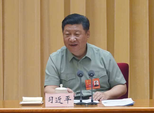 Xi requires strengthening CPC leadership, Party building in military