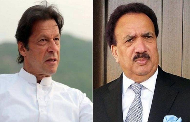 Senator Rehman Malik writes a letter to PM Imran Khan