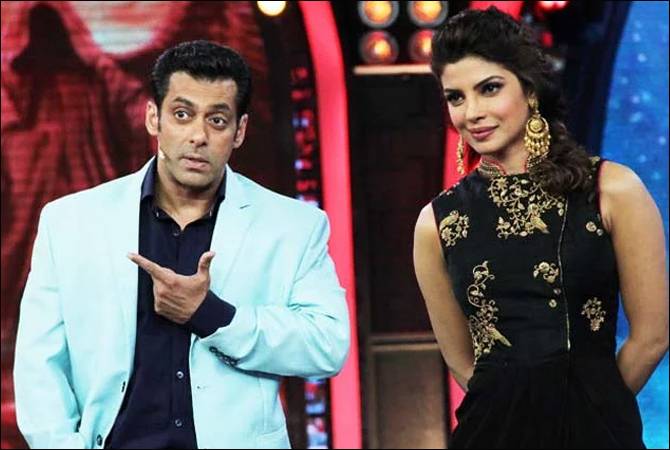 In a surprise, Salman Khan hits out at Priyanka Chopra