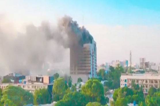 Mysterious fire in Lahore plaza may not be accidental: Sources