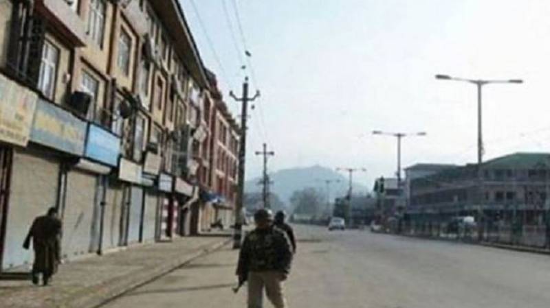 Shutdown in Occupied Kashmir over martyrdom of Hurriyet leader by Indian forces