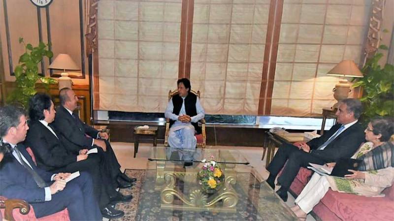 Turkish Foreign Minister calls on PM Imran Khan