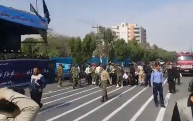 Several killed as gunmen attack Iran army parade