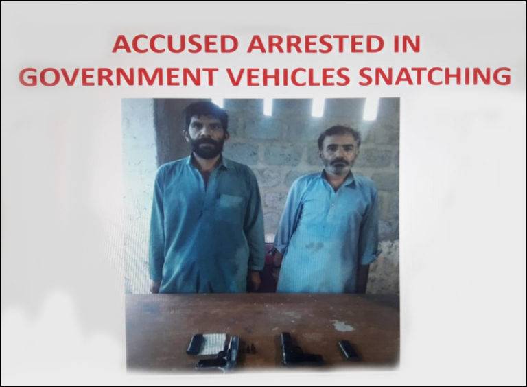 Government vehicles theft: Karachi police arrested gang makes startling revelations