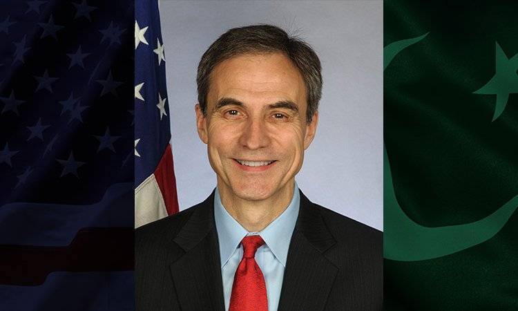 What new US Ambassador Paul Jones says upon arrival in Pakistan?