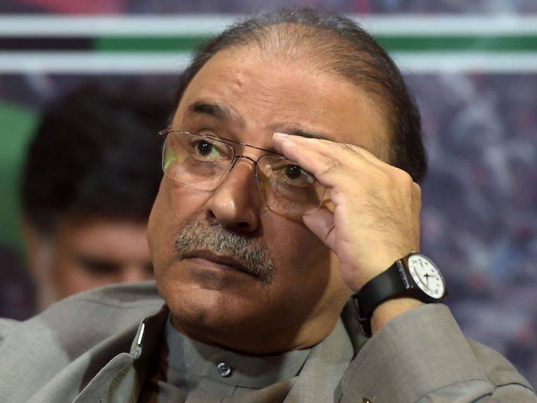 Former President Asif Zardari in hot waters