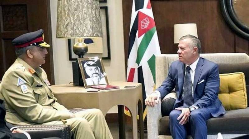 Jordon vows to enhance defence and security ties with Pakistan