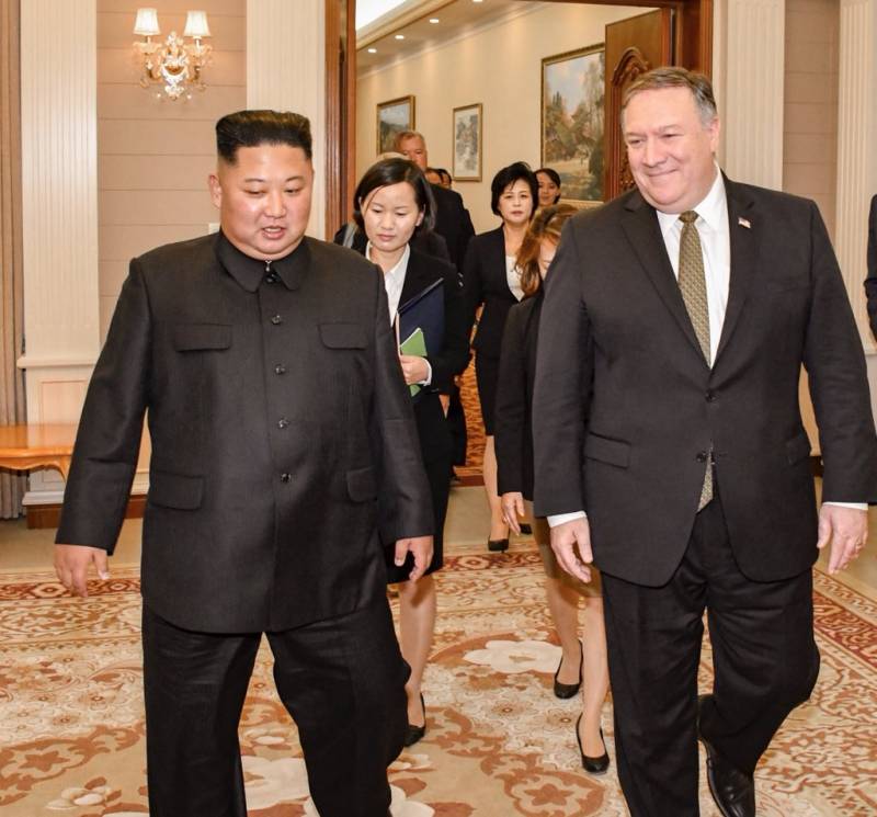 N. Korea's Kim described his talks with Pompeo as productive