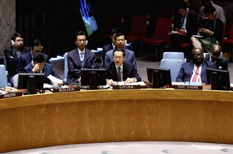 China to take up presidency of UN Security Council