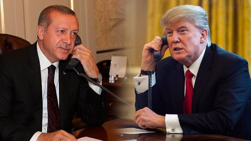 Erdogan, Trump discuss bilateral, regional issues