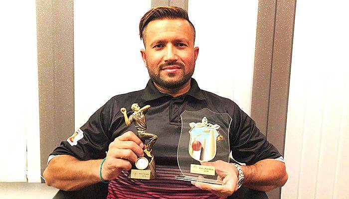 Pakistani cricketer won “Best Player of the Year 2018” award in Norway