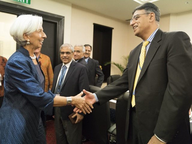 IMF delegation meets Asad Umar