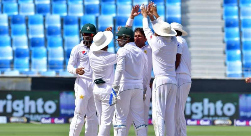 Pakistan bowling line crushes New Zealand in the first innings of the Abu Dhabi Test