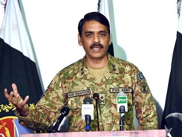 DG ISPR has a stern message for enemy