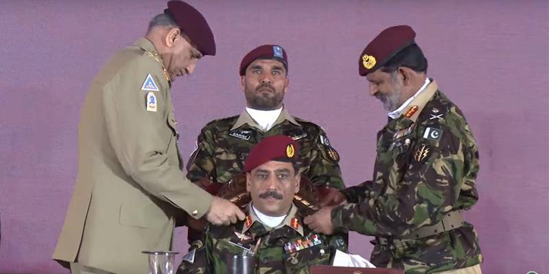 Major General Abid Rafiq installed as first ever Colonel Commandant of SSG