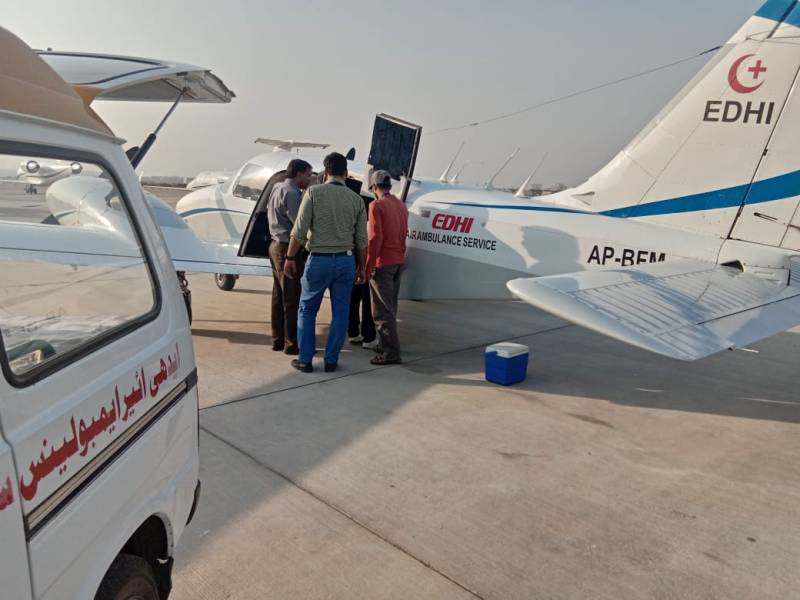 Edhi Air Ambulance Service launched