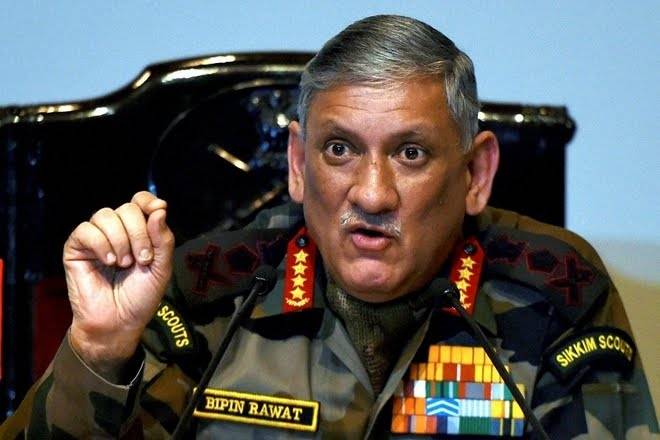 Frustrated over rising insurgency in Occupied Kashmir, Indian Army Chief threatens Kashmiris with drone strikes