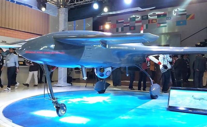 Pakistan unveiled three state of the art indigenous built combat armed and surveillance drones