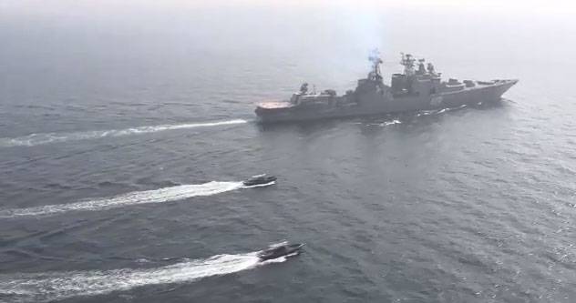 Pakistani, Russian Navies conduct exercises in North Arabian Sea