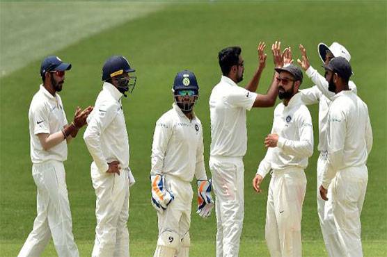 Australia all out for 235 in reply to India's 250