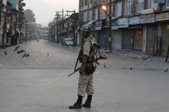 Complete shutdown in IOK against so-called Panchayat polls