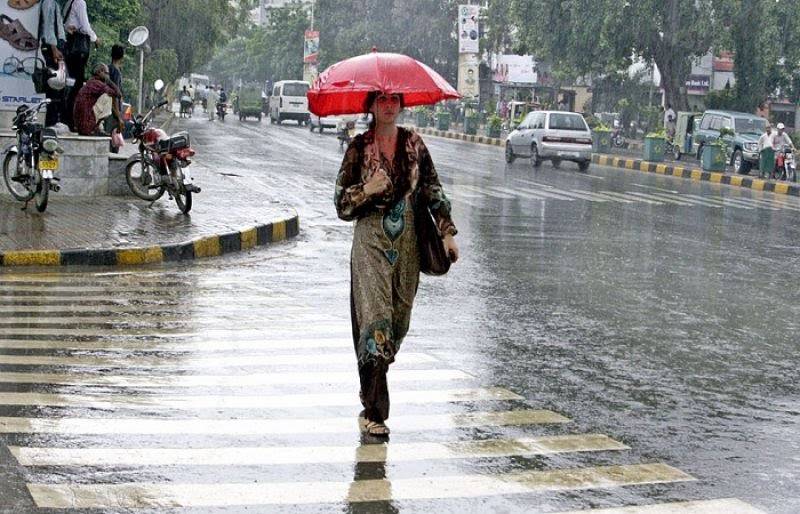 Different parts of Pakistan to receive Rainfall from Sunday